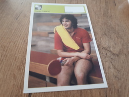Svijet Sporta Card - Table Tennis, Damir Jurčić, Autogram Card - Tischtennis
