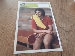 Svijet Sporta Card - Table Tennis, Damir Jurčić, Autogram Card - Tennis De Table