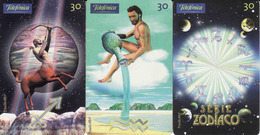 Horoscope Zodiac, Brasil Telefonica, 3 Pieces - Zodiac