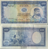 Portuguese Guinea Pick-number: 45a Uncirculated 1971 100 Escudos - Guinea