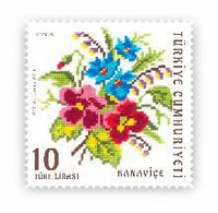 AC - TURKEY STAMP - CROSS STITCH MNH 22 FEBRUARY 2023 - Neufs