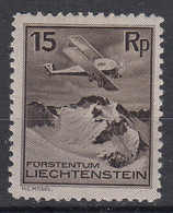 LIECHTENSTEIN - Michel - 1930 - Nr 108 - MH* - Aéreo