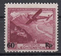 LIECHTENSTEIN - Michel - 1935 - Nr 148 - MH* - Poste Aérienne