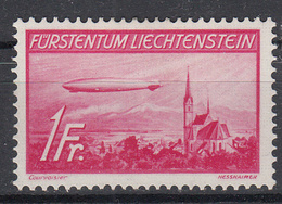 LIECHTENSTEIN - Michel - 1936 - Nr 149 - MH* - Aéreo