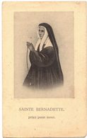 SAINTE BERNADETTE PRIEZ POUR NOUS IMAGE PIEUSE RELIGIEUSE HOLY CARD SANTINI HEILIG PRENTJE - Devotion Images