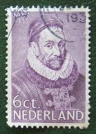 6 Ct Herdenkingszegels Willem I NVPH 254 (Mi 259) 1933 Gestempeld / USED NEDERLAND / NIEDERLANDE - Used Stamps