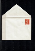 LCA7 - TYPE SEMEUSE CAMEE 10c ENVELOPPE 123x96mm PAPIER BLANC NEUVE TB - Standard Covers & Stamped On Demand (before 1995)