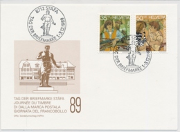 1989 - Tag Der Briefmarke - Journée Du Timbre - Giornata Del Francobolli - STÄFA - Schweiz -Suisse - Svizzera - Giornata Del Francobollo