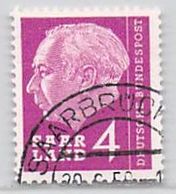 MiNr.383 O Deutschland Saarland (1957-1959) - Gebraucht