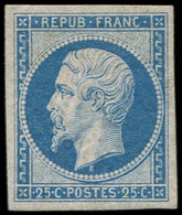 * PRESIDENCE - R10c 25c. Bleu, REIMPRESSION, Frais Et TB - 1852 Louis-Napoleon