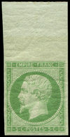 ** EMPIRE NON DENTELE - 12a   5c. Vert-jaune, Bdf, Fraîcheur Postale, TTB - 1853-1860 Napoleon III