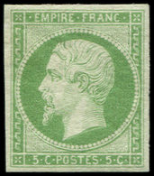 * EMPIRE NON DENTELE - 12    5c. Vert, Petite Ch., TB. C - 1853-1860 Napoléon III