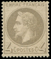 ** EMPIRE LAURE - 27A   4c. Gris, T I, Frais Et TTB - 1863-1870 Napoléon III Lauré