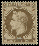 * EMPIRE LAURE - 30   30c. Brun, Très Frais Et TTB - 1863-1870 Napoléon III Lauré