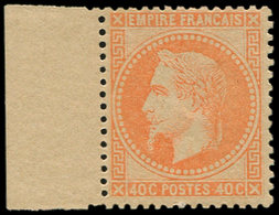 * EMPIRE LAURE - 31   40c. Orange, Bdf, Très Frais Et TB - 1863-1870 Napoleon III With Laurels