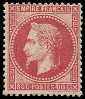 * EMPIRE LAURE - 32   80c. Rose, TB. C - 1863-1870 Napoléon III Lauré