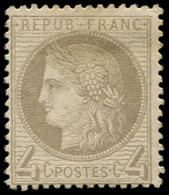 * CERES DENTELE - 52    4c. Gris, TB - 1849-1876: Période Classique