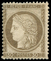 * CERES DENTELE - 56   30c. Brun, Centrage Courant, TB. J - 1849-1876: Période Classique