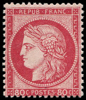 ** CERES DENTELE - 57   80c. Rose, Fraîcheur Postale, TTB - 1849-1876: Période Classique
