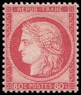 * CERES DENTELE - 57   80c. Rose, Bon Centrage, Frais Et TB. Br - 1849-1876: Periodo Classico