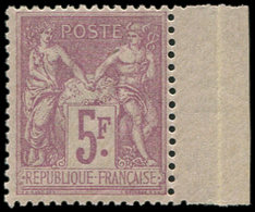 ** TYPE SAGE - 95    5f. Violet Sur Lilas, Bdf, TB - 1876-1878 Sage (Type I)