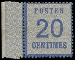 (*) ALSACE-LORRAINE - 6   20c. Bleu, Bdf, TB - Autres & Non Classés