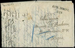 Let BALLONS MONTES - Càd PARIS 6/1/71 S. LAC Pour COLOGNE, Griffe AFFR. INSUFF. ETR. Et Taxe En Bleu, TB. LE DUQUESNE - Guerra Del 1870
