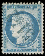 LETTRES ET OBLITERATIONS D'ALGERIE - N°60C Obl. GC 5142 BLEU De BOGHARI, TB. C - 1849-1876: Période Classique