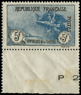 ** EMISSIONS DU XXème SIECLE - 155   1ère Série Orphelins,  5f. + 5f. Noir Et Bleu, Bdf, Pli, Aspect TB. C - Nuovi