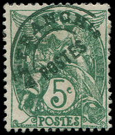 (*) PREOBLITERES - 41c Blanc, 5c. Vert, Surcharge VERTE, TB - 1893-1947