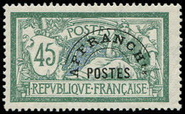 ** PREOBLITERES - 44  Merson, 45c. Vert Et Bleu, TB - 1893-1947