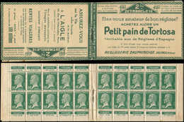 CARNETS Privées - Carnets Privés P5 : Pasteur, 10c. Vert, Villes De Normandie, Qqs Rousseurs, Sinon TB - Altri & Non Classificati