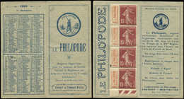 CARNETS Privées - P17b : 15c. Brun-lilas, LE PHILOPODE, 1er Semestre 1929, 1875, TB - Autres & Non Classés