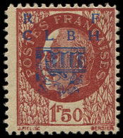 ** TIMBRES DE LIBERATION - DECAZEVILLE 6 : 1f50 Brun-rouge, TB, Signé Mayer - Libération