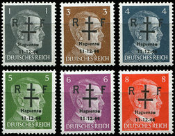 ** TIMBRES DE LIBERATION - HAGUENAU 1/6 : La Série, TB - Liberazione