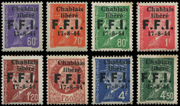 ** TIMBRES DE LIBERATION - THONON 1/8 : La Série, N°6 (*), TB - Libération