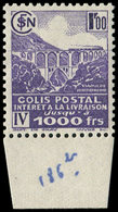 ** COLIS POSTAUX  (N° Et Cote Maury) - 183A  1f00 Violet, Chiffres Gras De 1942, NON EMIS, Bdf, TB - Nuovi