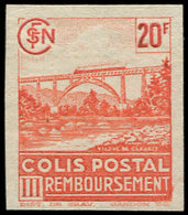 * COLIS POSTAUX  (N° Et Cote Maury) - 205   20f. Rouge, Remboursement, NON DENTELE, TB - Neufs