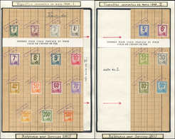 COLIS POSTAUX  (N° Et Cote Maury) - Timbres Pour Petits Colis 32/37, 39/43, 45/49, 51, 55 Et 57/59 Obl. Cachet SPECIMEN - Neufs