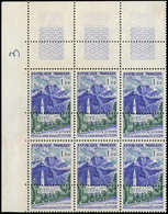 ** VARIETES - 1241   Cilaos, DOUBLE Piquage, BLOC De 6 Cdf, TB - Neufs