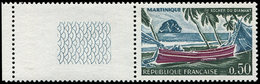 ** VARIETES - 1644a  Martinique, 0,50, SANS Le Bleu, Bdf, TB - Neufs