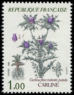 ** VARIETES - 2266   Carline, SANS Le Vert, TB. J, Cote Maury - Neufs