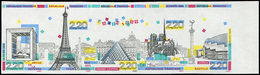 ** NON DENTELES - BC2583A Panoramas De Paris, La Bande, Bdf, TB - Non Classés