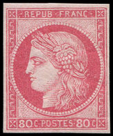 ** Colonies Générales - 21   80c. Rose, Frais Et TTB - Autres & Non Classés