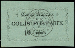 CONGO Colis Px 1 : 10c. Noir Sur Bleu Obl. Càd Loango 8/7/93, TB - Autres & Non Classés