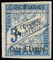 * COTE D'IVOIRE Colis Px 16 : 4f. Sur 5c. Bleu, TB - Altri & Non Classificati