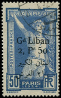 GRAND LIBAN 48 : 2p50 Sur 50c., D De Gd Plus Bas, Maury N°40a, Obl., TB - Autres & Non Classés