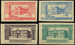 ** GRAND LIBAN 189/92 : La Série NON DENTELEE, TB - Other & Unclassified