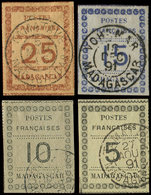 MADAGASCAR 8/11 : Types De 1891, Obl., TB - Altri & Non Classificati