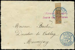 Let MADAGASCAR 89A : MOITIE De 30c. Brun De Diego-Suarez Obl. Càd MAHELA 13/2/04 Sur Env., Arr. MANANJARY 16/2/04, RRR,  - Autres & Non Classés